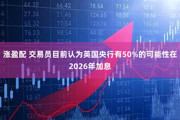 涨盈配 交易员目前认为英国央行有50%的可能性在2026年加息